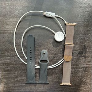 SE 44MM APPLE WATCH BANDS AND USB C CHARGER